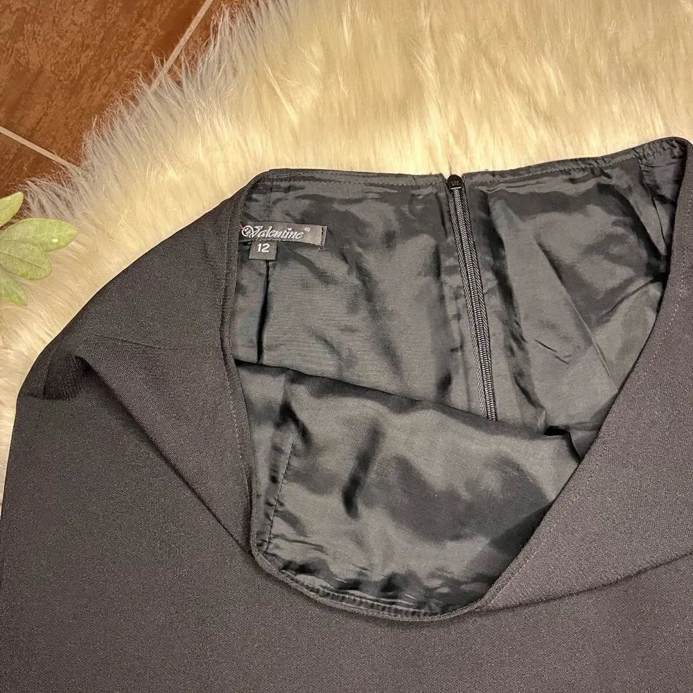 Valentine black circle skirt s 12 - Picture 3 of 6